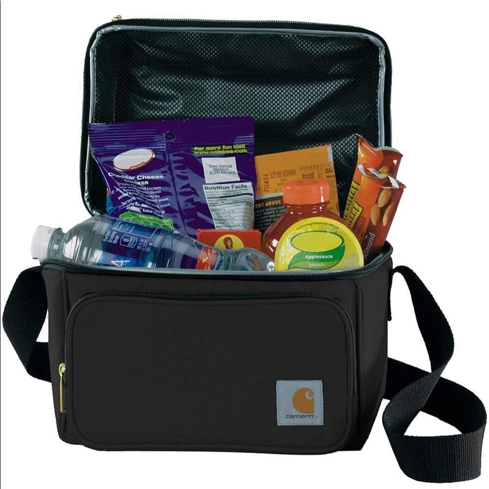 Carhartt BLACK Insulated Lunch Cooler Bag New